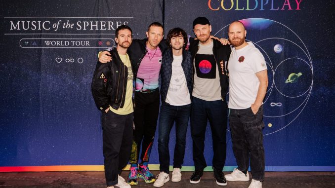 Coldplay's forthcoming album to be released on vinyl made from recycled river plastic