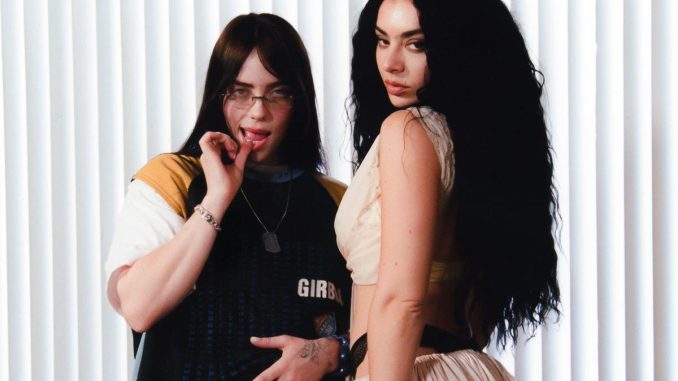 Charli XCX and Billie Eilish donate all underwear in "Guess" music video to charity