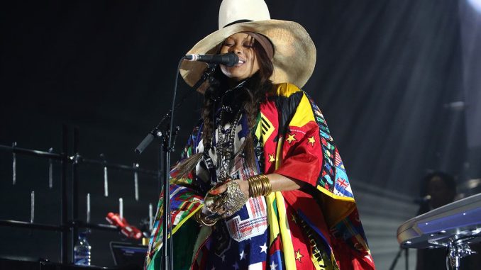 Erykah Badu joins André 3000 on stage in Dallas